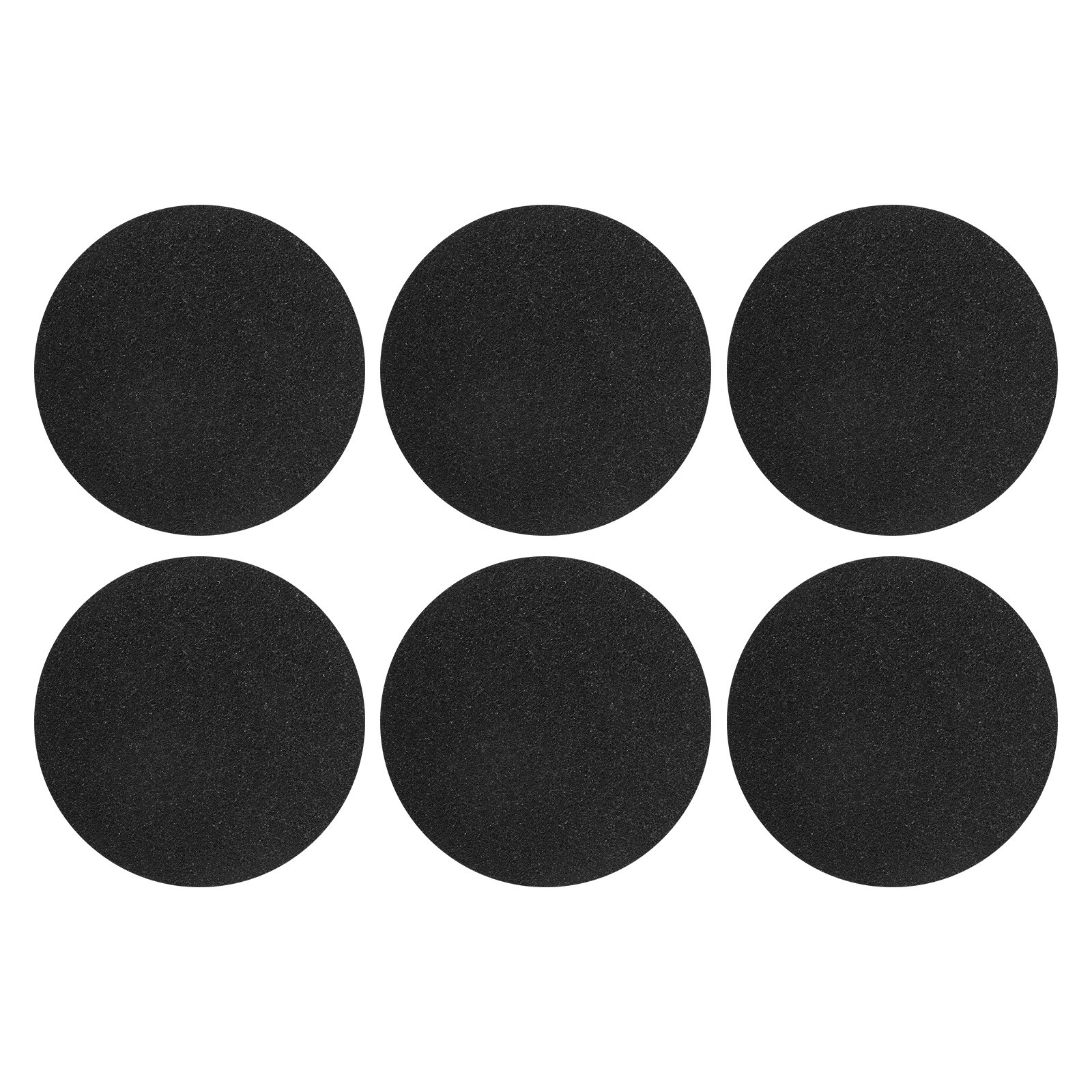 Set of 6 7.25inch Kitchen Compost Bin Charcoal Filter Replacements Thickness 0.4