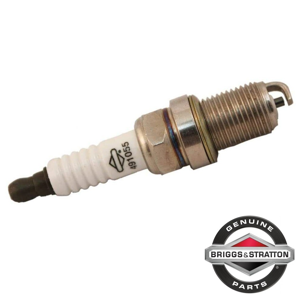 Genuine Briggs & Stratton 491055T (Same as 491055, RC12YC) Spark Plug – 2 PACK