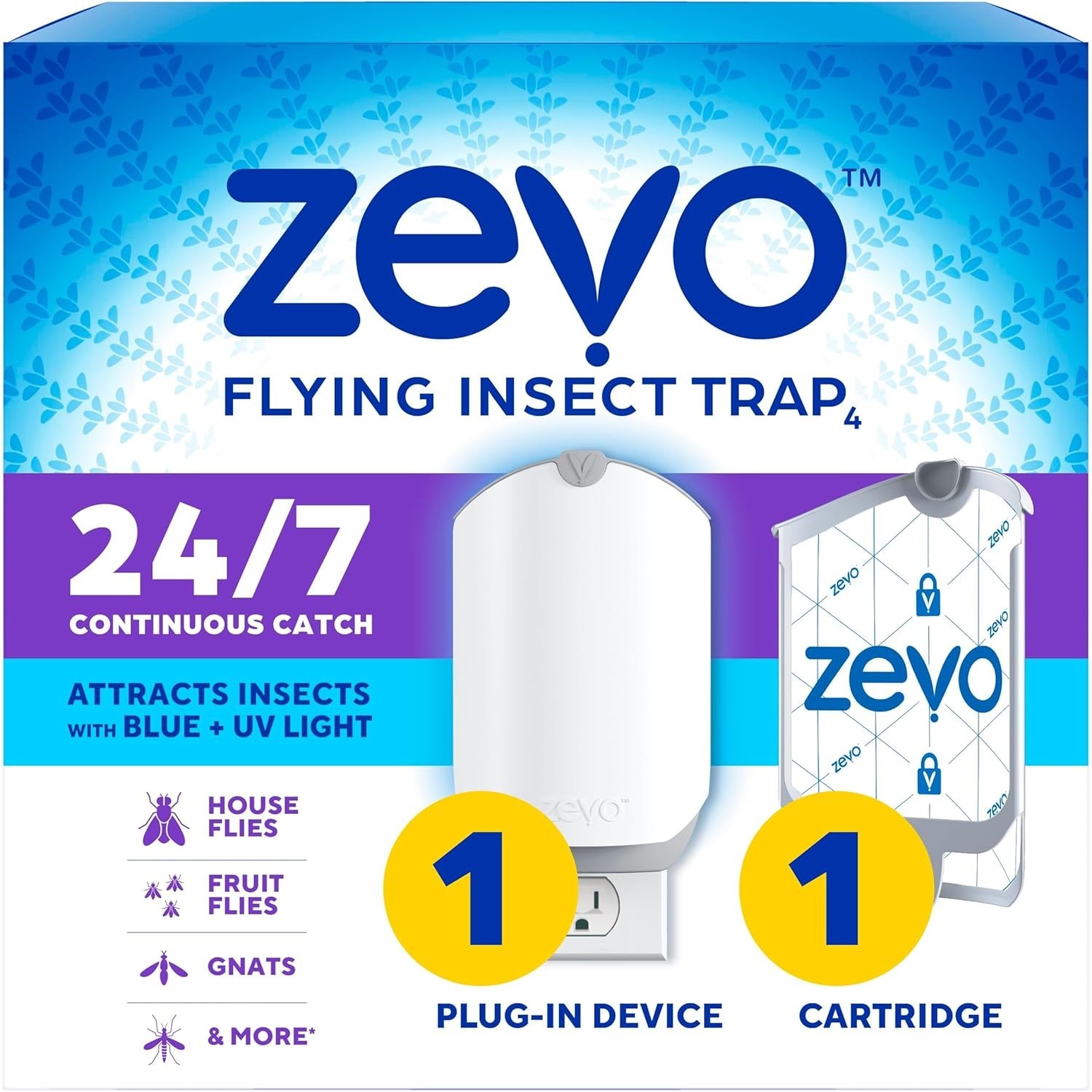 Stylish Indoor Bug Catcher – UV Light Fly Trap, Compact Design for Any Room