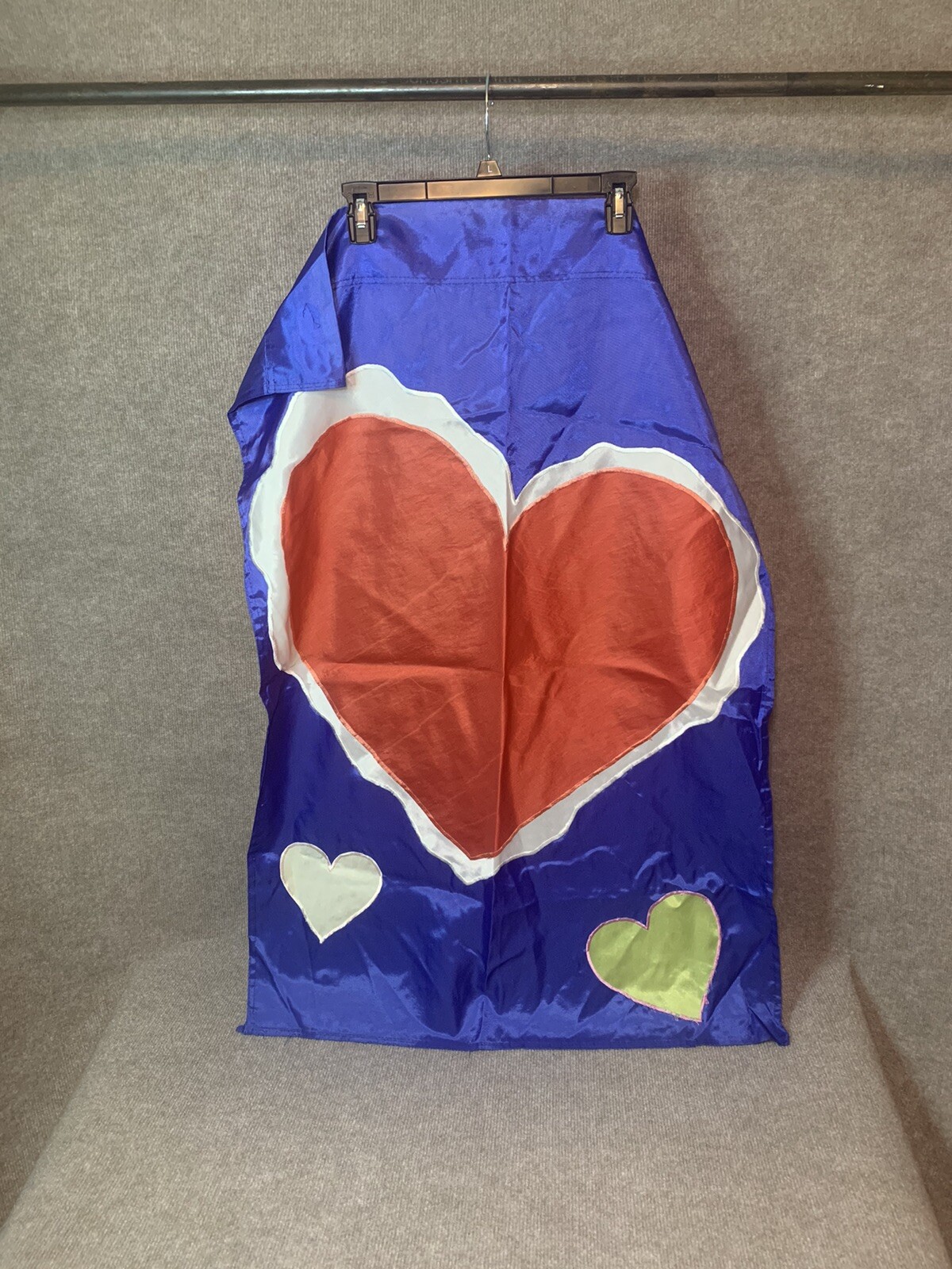 Flag Outdoor Hearts Year Round Decorative Colorful Outdoor 39” Vintage