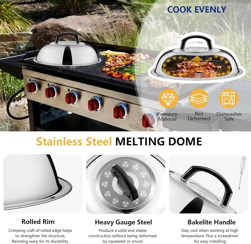 18Pcs Griddle Accessories Kit for Blackstone, Joyfair Flattop Grilling Accessory