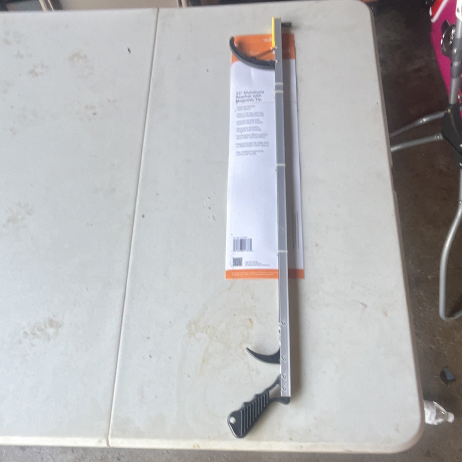 21 in Aluminum Adjustable Hand Saw, 0.5 in Blade Width, Silver/Black