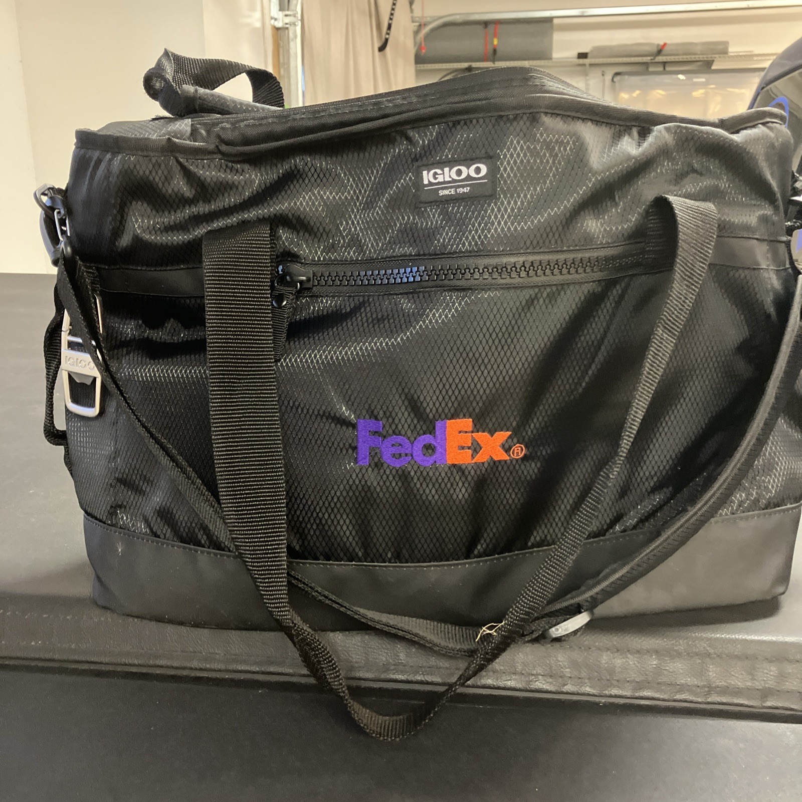 FedEx Branded Igloo Cooler Black 19”L X 12”H X 8”W
