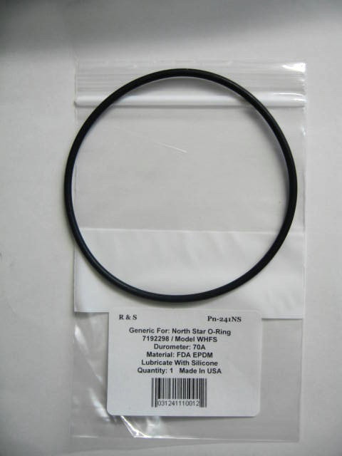 North Star WHFS Filter Housing O-Ring 7192298 / R&S 241NS / Buna N Material