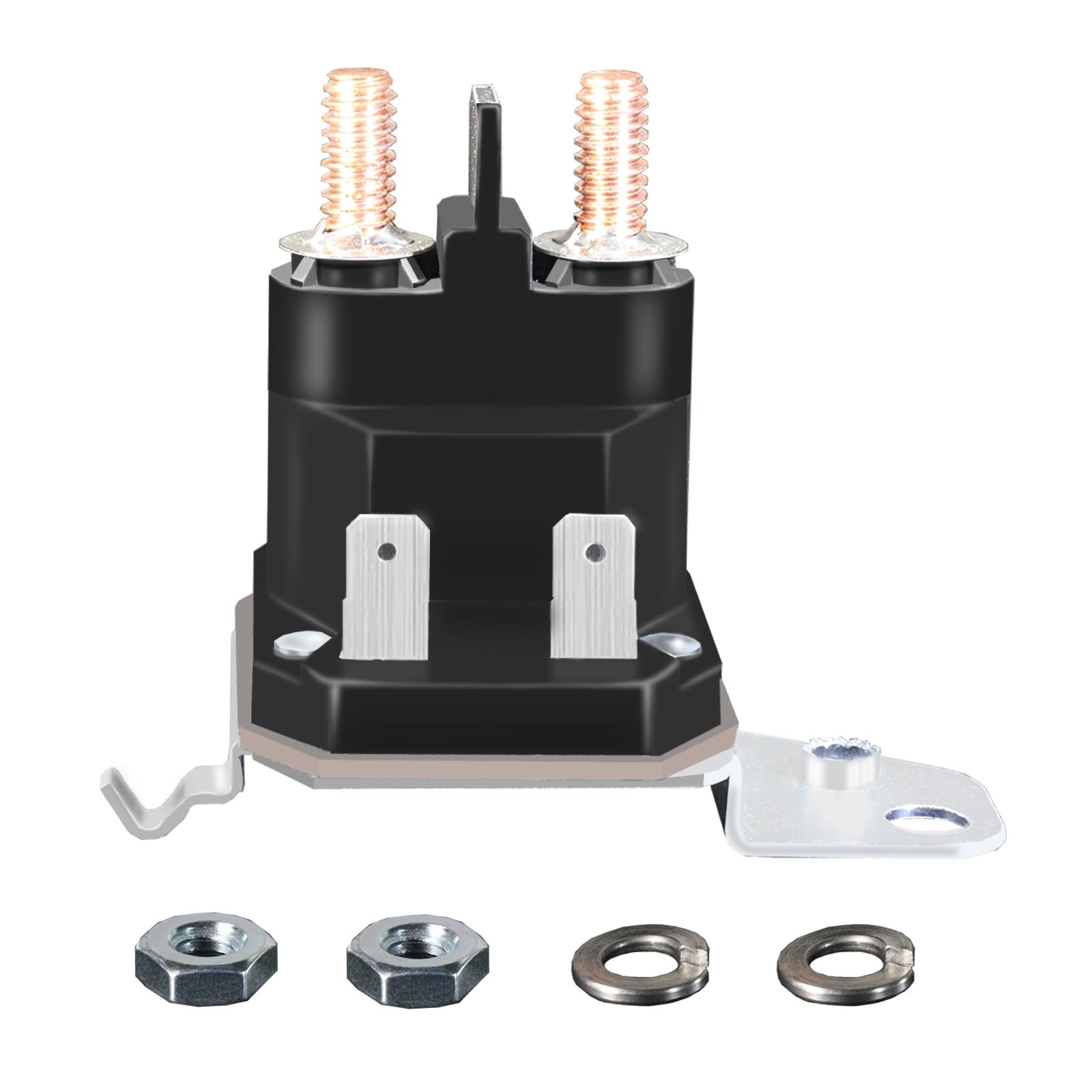725-06153A 725-06153 Starter Solenoid Relay for 725-06153A, black and silver