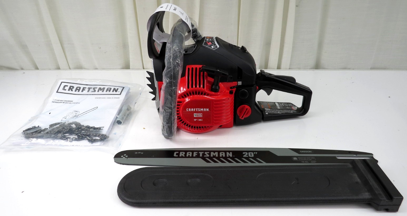 Craftsman S205 46cc 2-Cycle 20″ Gas Powered Chainsaw CMXGSAMY462S