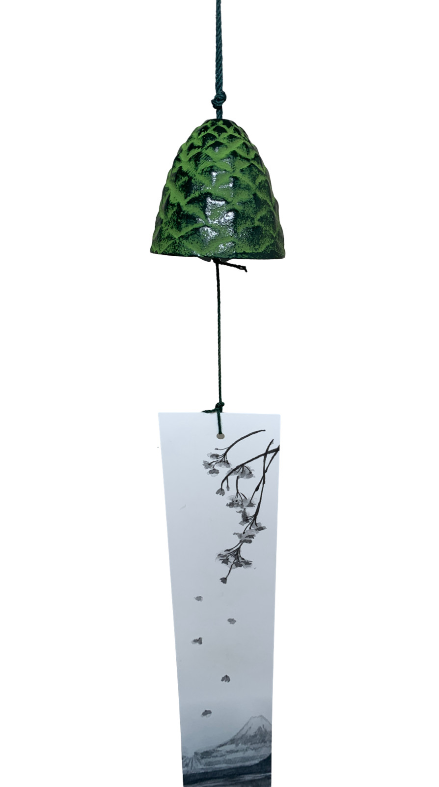 Japanese Cast Iron Windchimes Pinecone Shaped Wind Chimes Made in Japan 4940