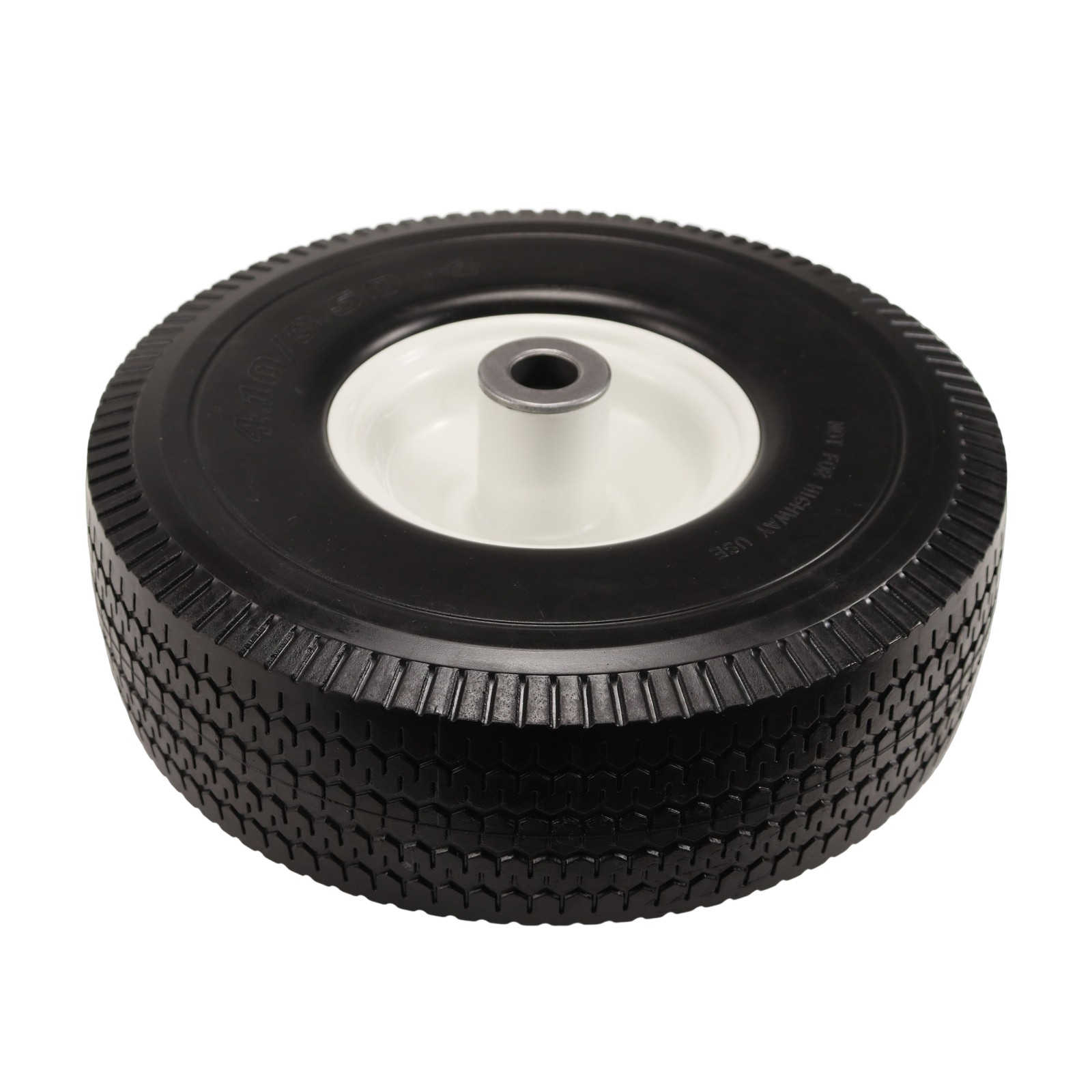 2 Flat Free Front Tires Replacement Toro 105-3471 TimeCutter 4.10/3.50-4