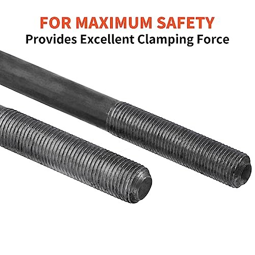 Trailer U Bolt Kit, 5-1/2 inch U Bolt for 3,500 lb Trailer Axle, 2-3/8″ 1pack