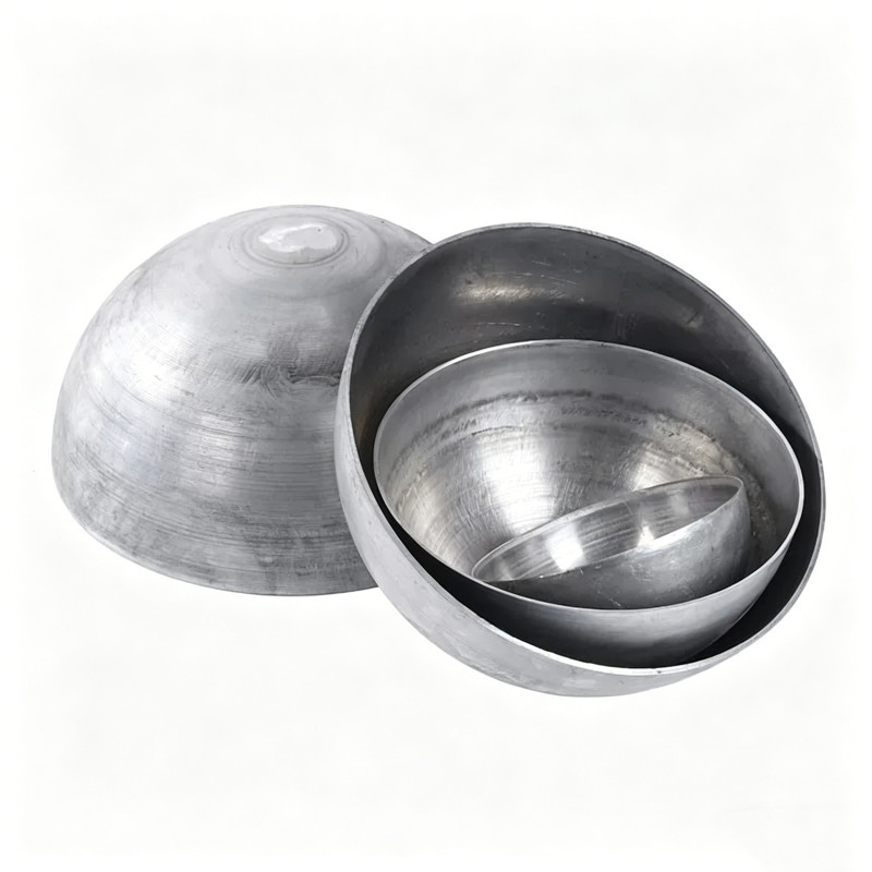 Aluminum Hemisphere Hollow Half Ball Ø20mm-500mm Railing End Cap Ornament Decor