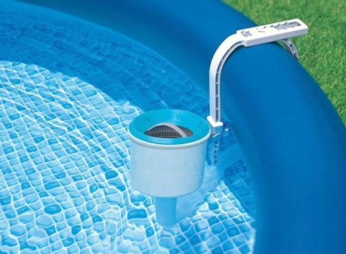 Intex 28000E Deluxe Wall Above Ground Mount Surface Skimmer for Swimming Pool