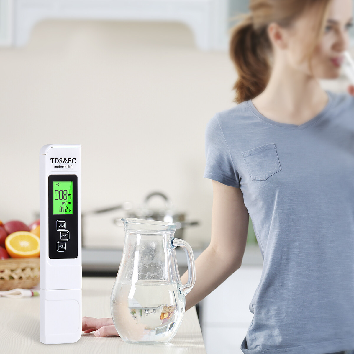 TDS Meter Digital Tester Water Quality Testing Kits for Drinking Water 0-9990ppm