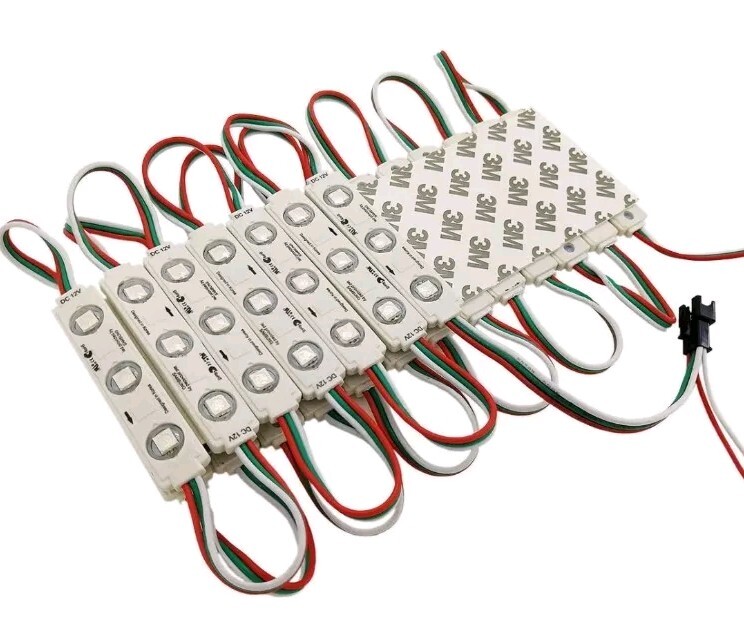 IP68 Waterproof Led Module RGB Chasing SMD5050 6 LEDs 100pcs Bag Light Strip