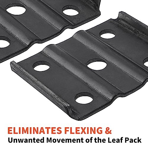 Trailer U Bolt Kit, 5-1/2 inch U Bolt for 3,500 lb Trailer Axle, 2-3/8″ 1pack