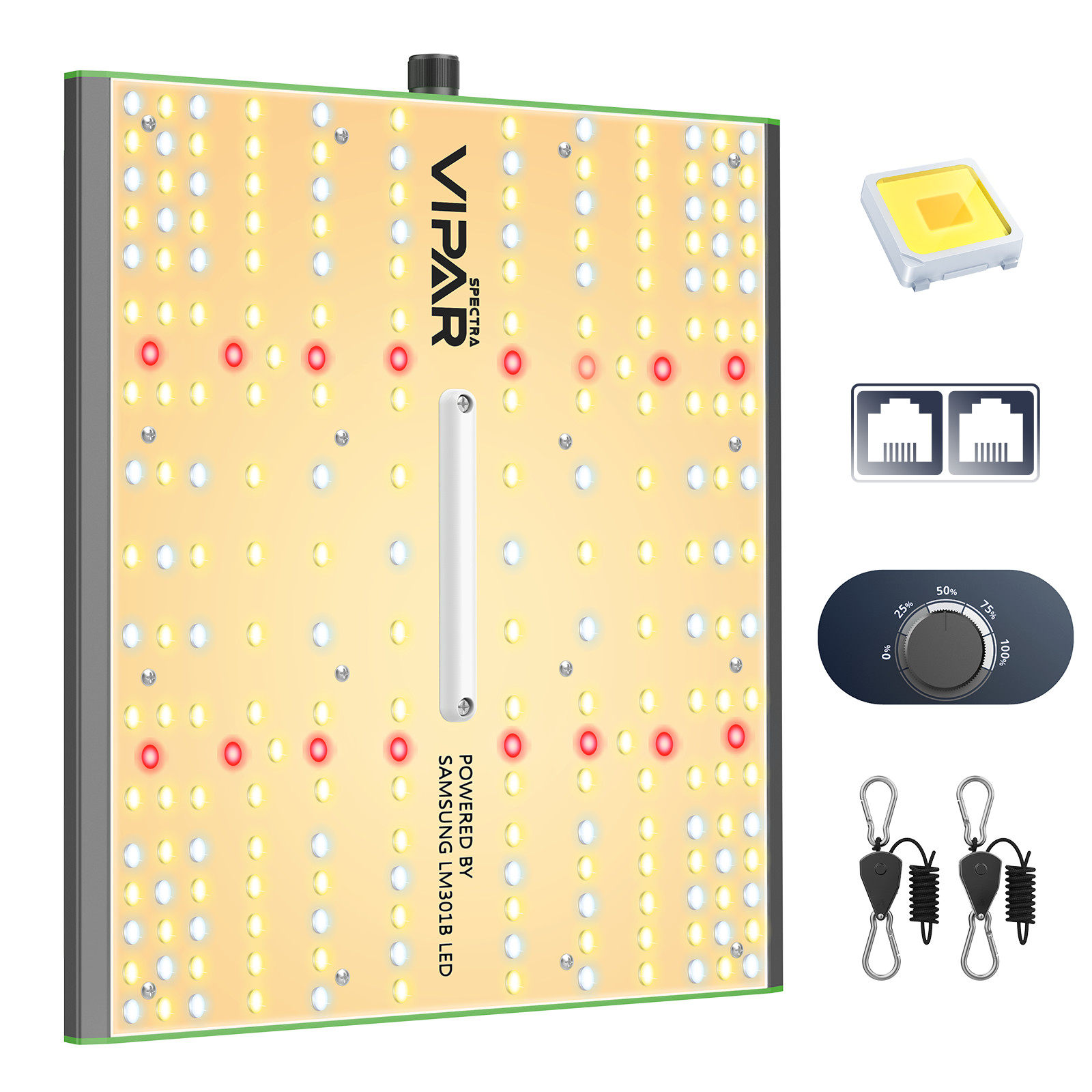 VIPARSPECTRA P1000 LED Grow Light Full Spectrum for 2x2ft Grow Tent Indoor Plant
