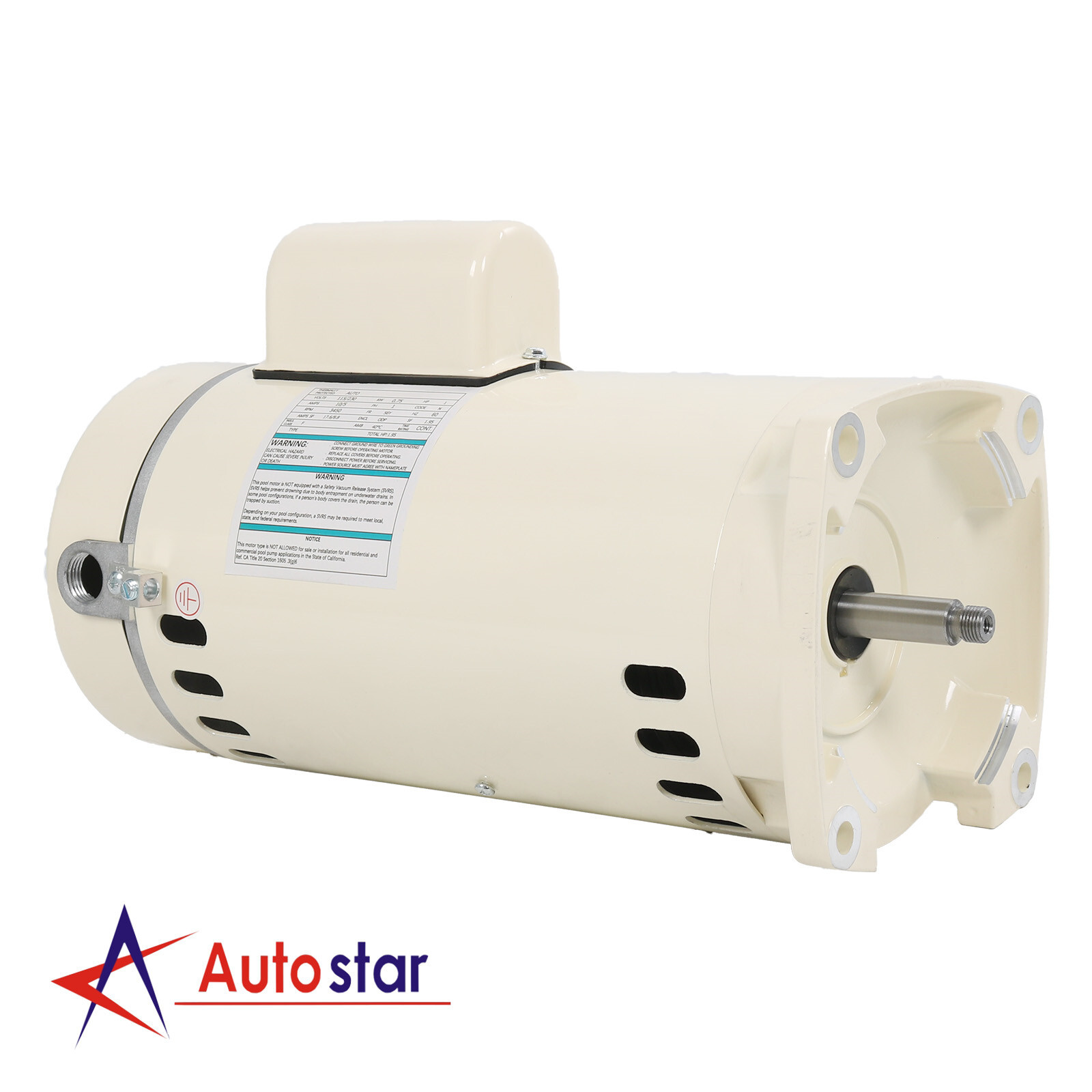 Energy Efficient Pool Pump Motor for WhisperFlo WFE-4 & WFE-26 355010S 071314S