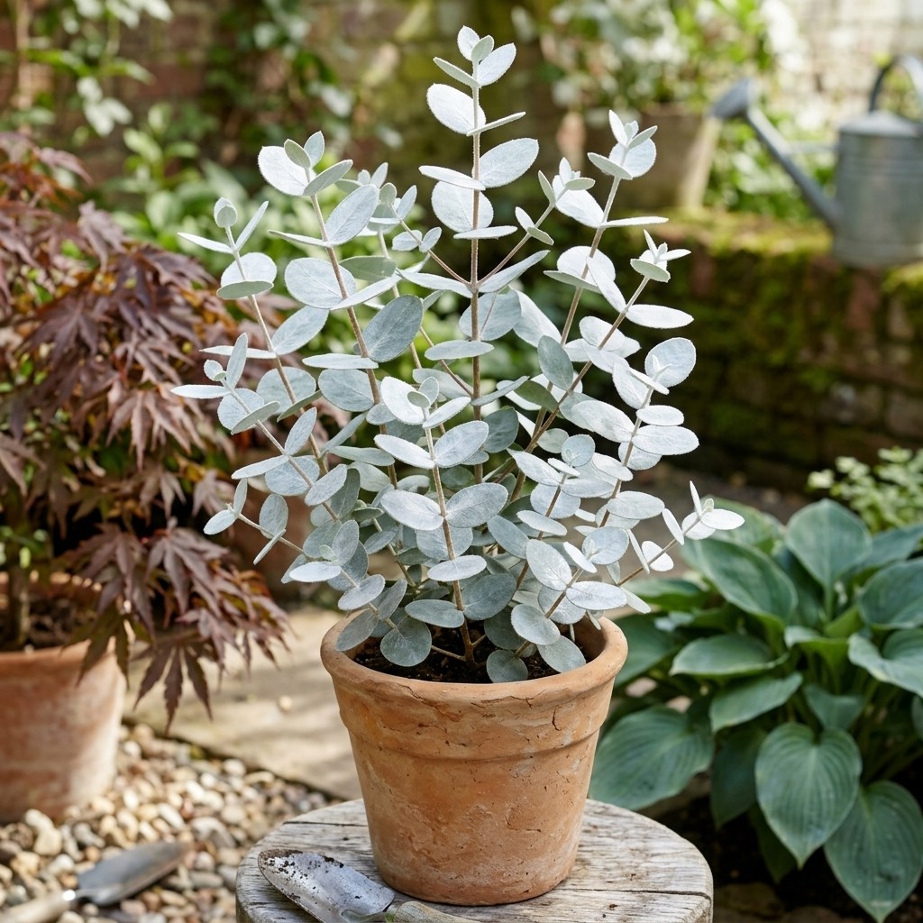 500 Pieces Silver Leaf Eucalyptus Seeds – Ideal for Outdoor Garden Yard Planting