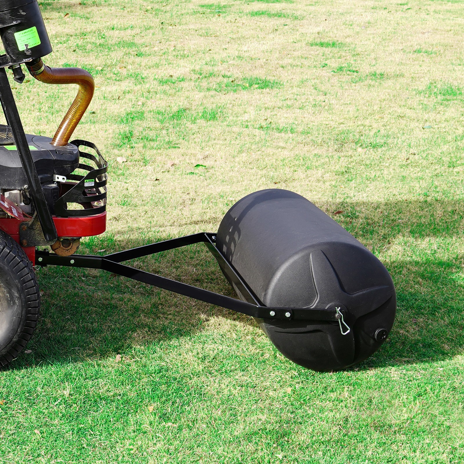 VEVOR Tow Behind Lawn Roller Yard Roller 400 lbs Sand/Water Filled Sod Roller