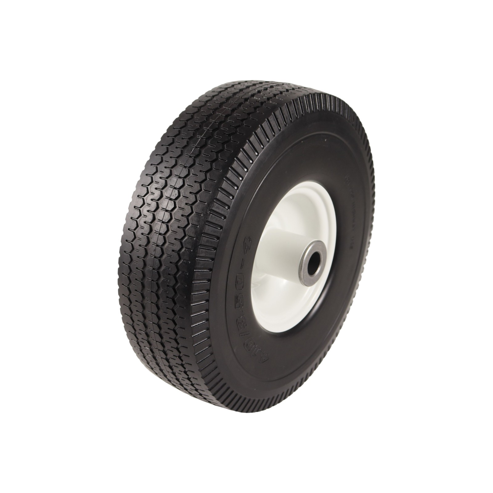 2 Flat Free Front Tires Replacement Toro 105-3471 TimeCutter 4.10/3.50-4