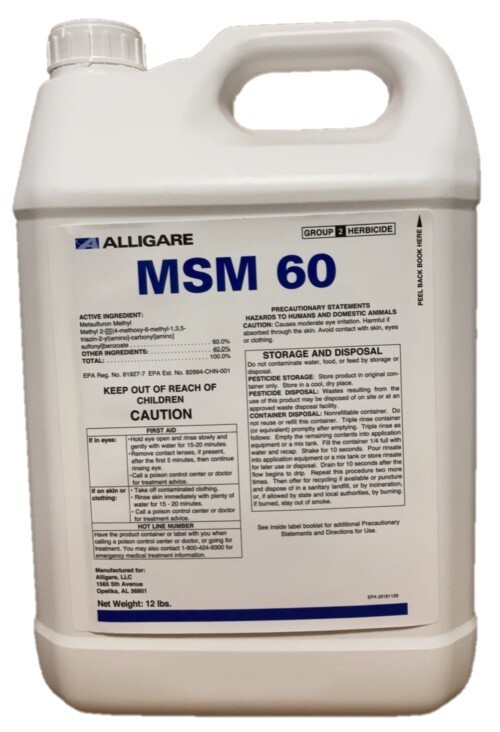 MSM 60DF Herbicide – 12 lb (Replaces Escort XP, Ally, Plotter, Clean Pasture)