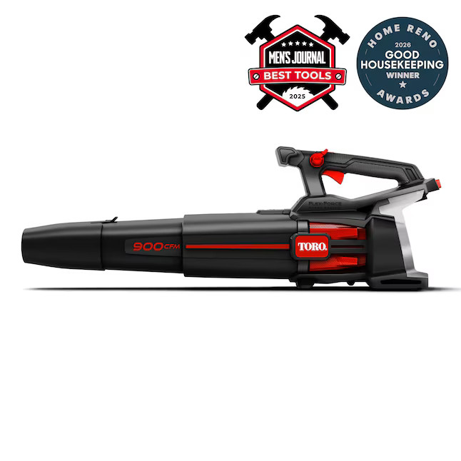 Toro 51827t Flex-60-volt 900-CFM 165-MPH Battery Leaf Blower Battery Not incuded