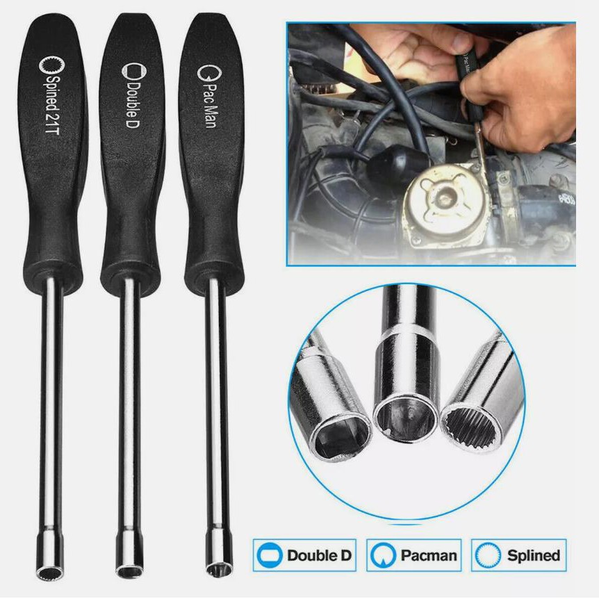 3 Screwdriver Carburetor Adjustment For Poulan Husqvarna Craftsman Chainsaw Tool