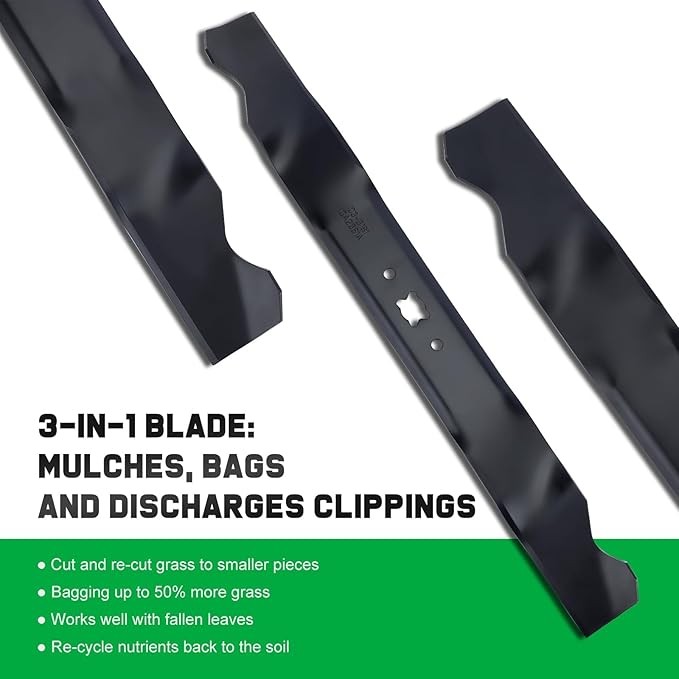 942-0741A Mulching Blade for Troy Bilt 21 inch TB110 TB240 TB230 Lawn Mower