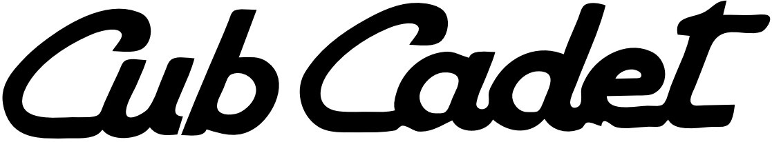 2 BRAND NEW CUB CADET LAWNMOWER TRACTOR REPLACEMENT OUTDOOR STICKER DECAL BLACK