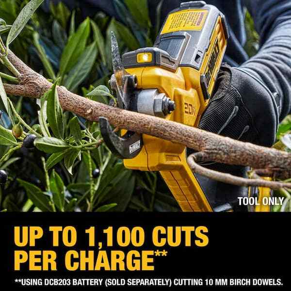 Dewalt 20V MAX Cordless Battery Powered Pruner (Tool Only)