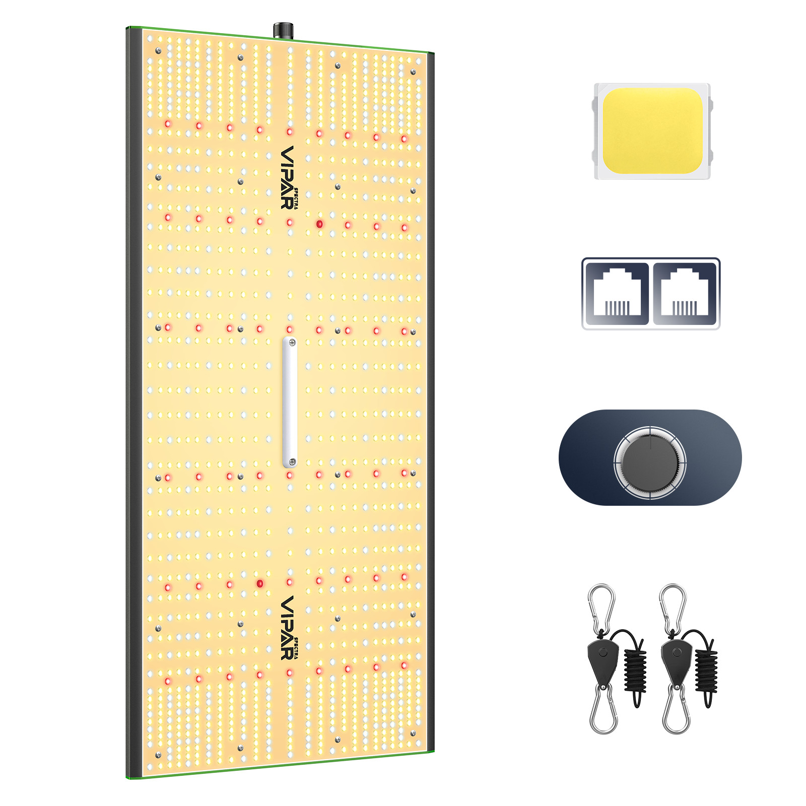 VIPARSPECTRA P2000 240W LED Grow Light Full Spectrum Veg Flower for all Plant IR