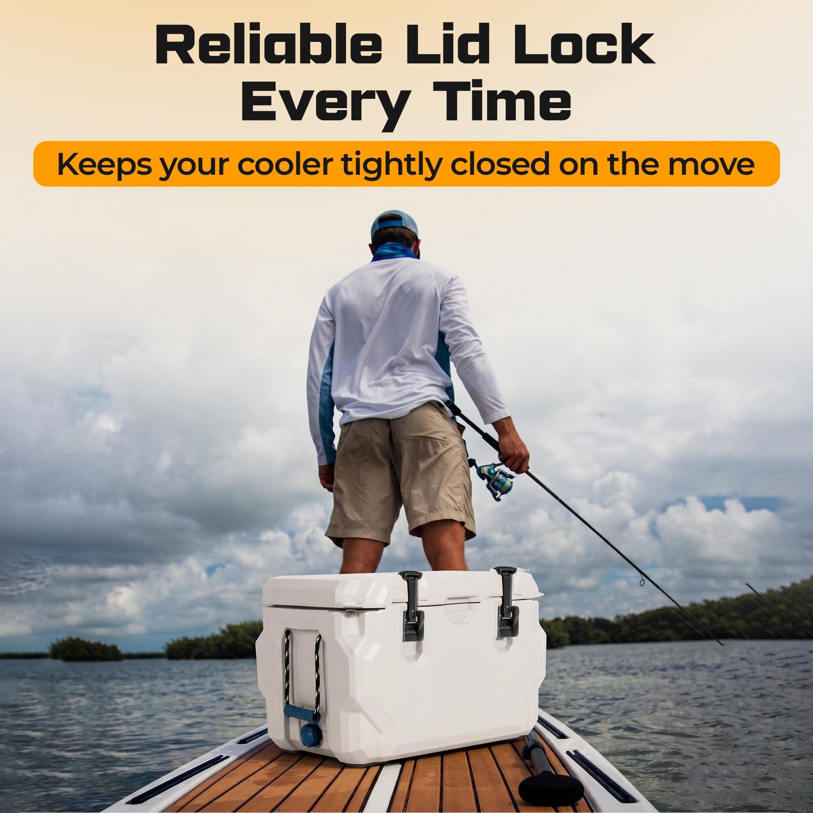 Replacement Cooler Latches Compatible with Lifetime Coolers, Improved Rubber and