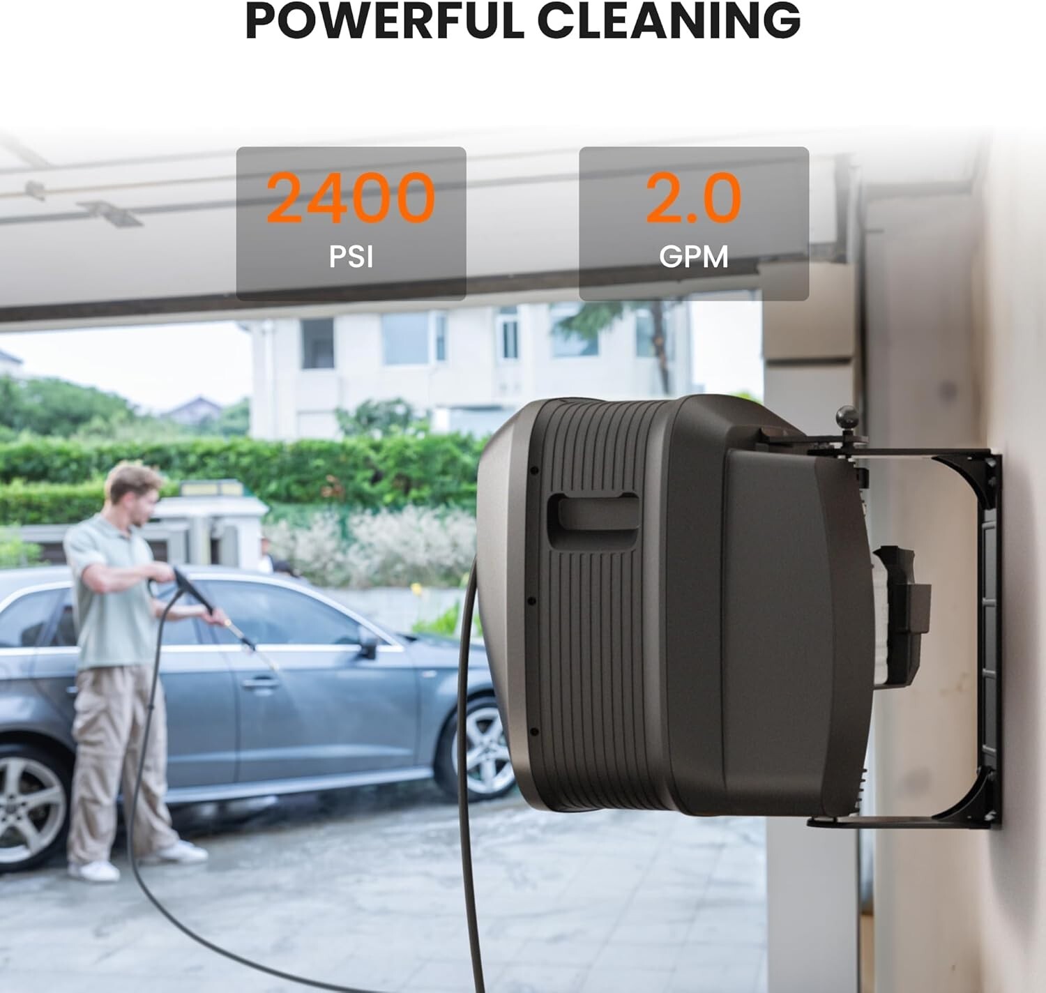 Giraffe Tools 2400 PSI Grandfalls Pressure Washer G20BPRO, Electric Power Washer