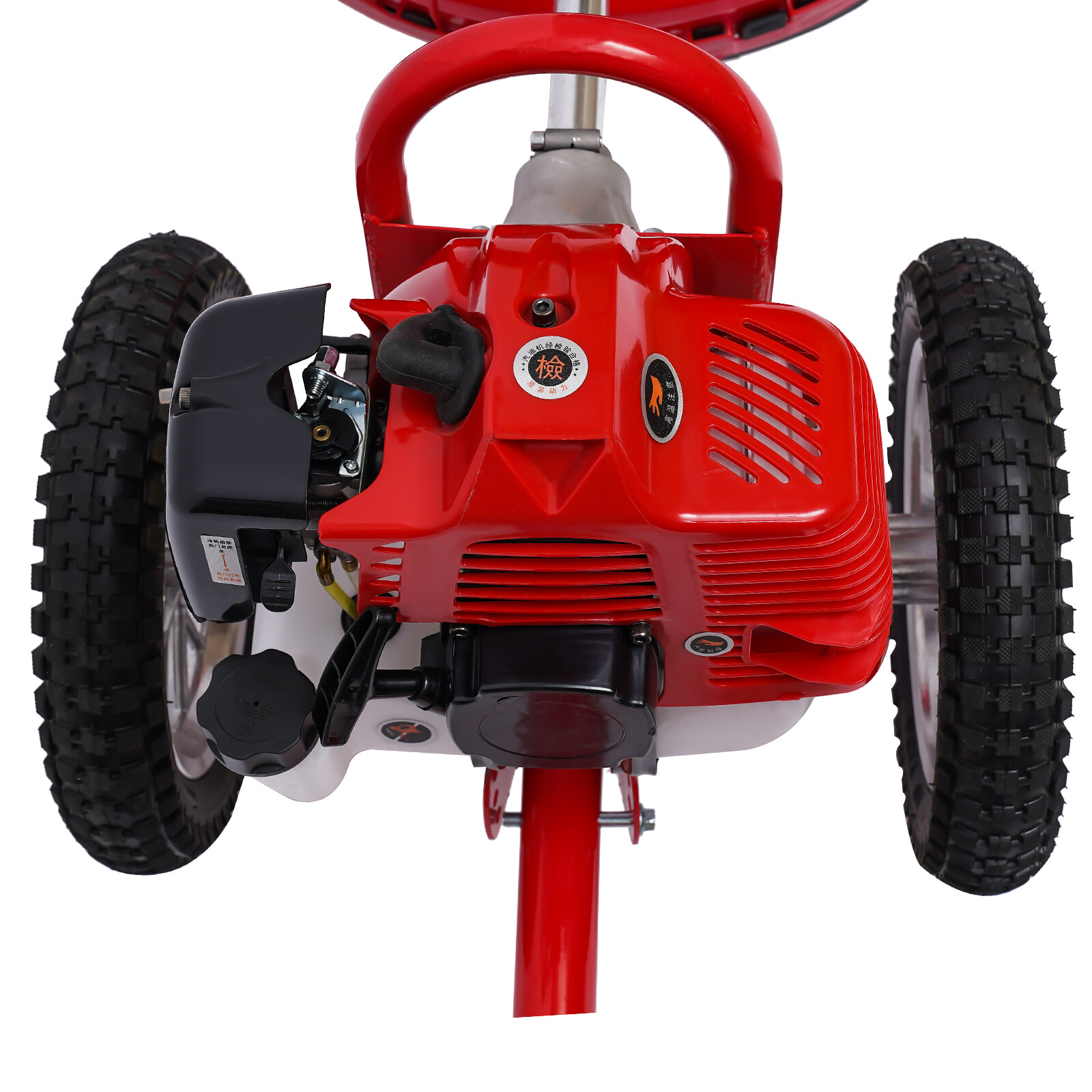 2-Stroke 49CC Push Gasoline Lawn Mower 1.8KW 2 in 1 Lawn Mower For Garden Farm