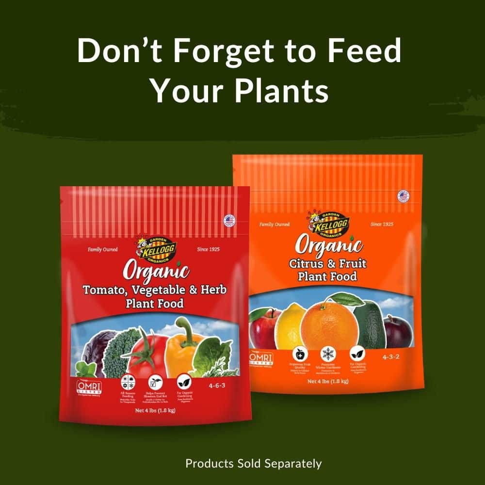 All Natural Garden Soil, Organic Soil For Flowers and Vegetables 2 cf. ft, OMRI