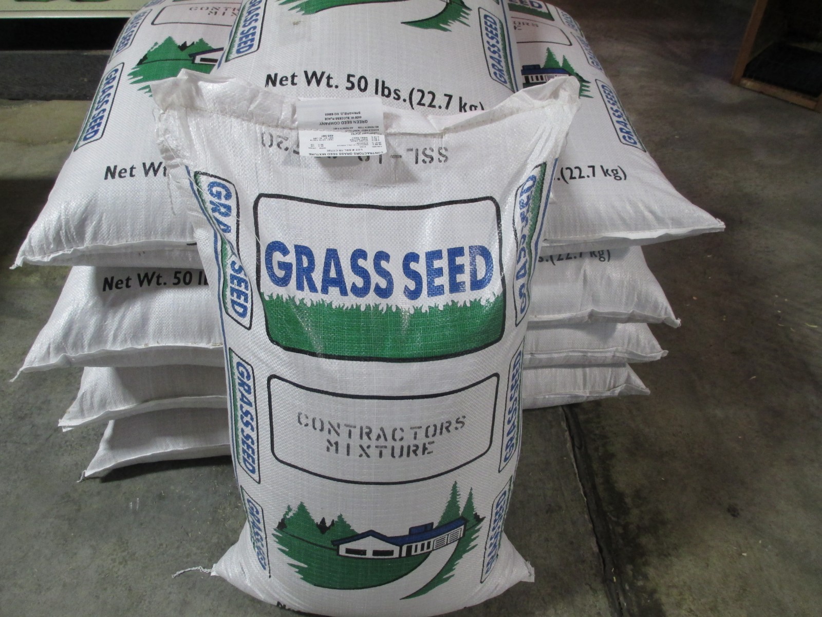 New CONTRACTOR’S MIX GRASS SEED Kentucky 31 Ryegrass Quick Germination Full Sun