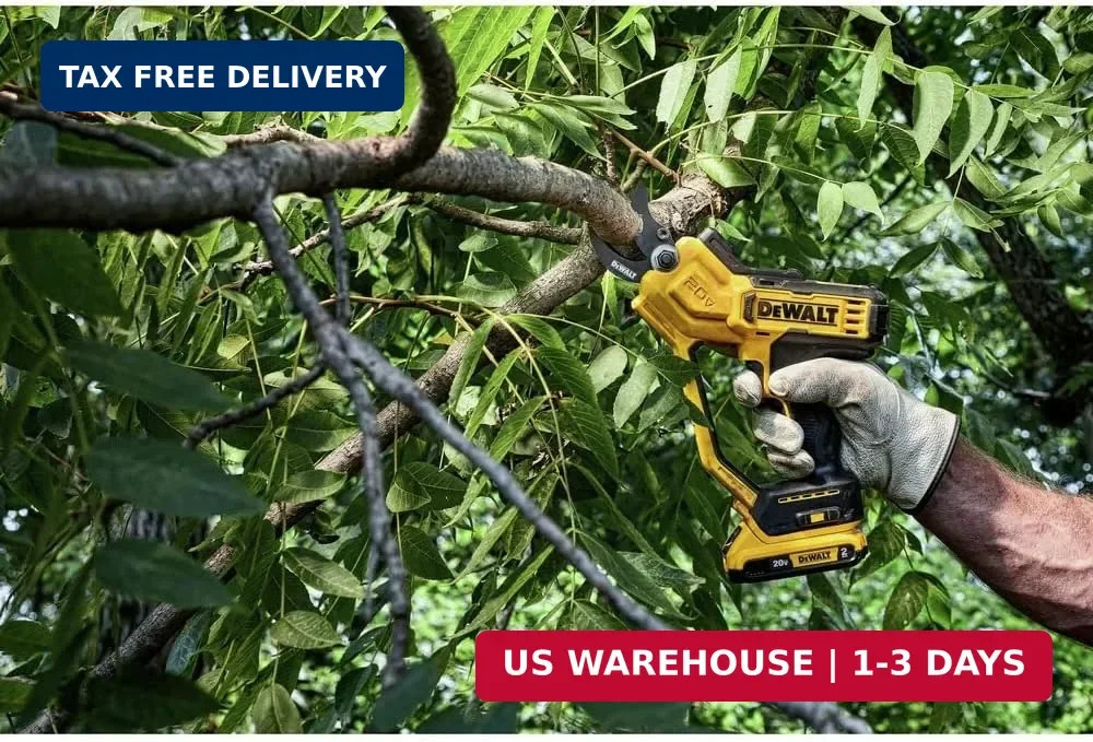 DEWALT 20V MAX Pruning Shears Garden Tool, Cordless, Bare Tool Only (DCPR320B)