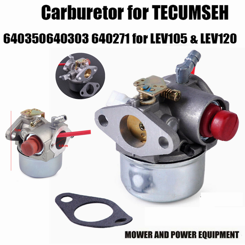 CARBURETOR 640350 For Toro 6.5HP GTS 22IN Recycler Lawnmower Tecumseh Carb Kit