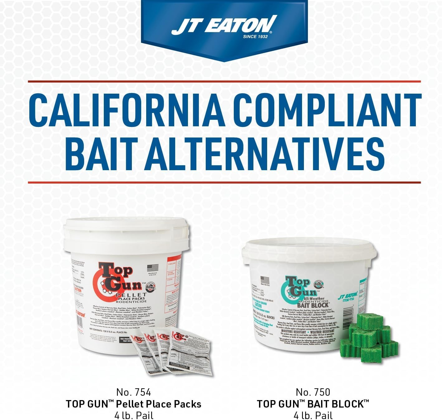 1 Oz. Apple Flavor Bait Block (64-Pack) NO ship tp CA