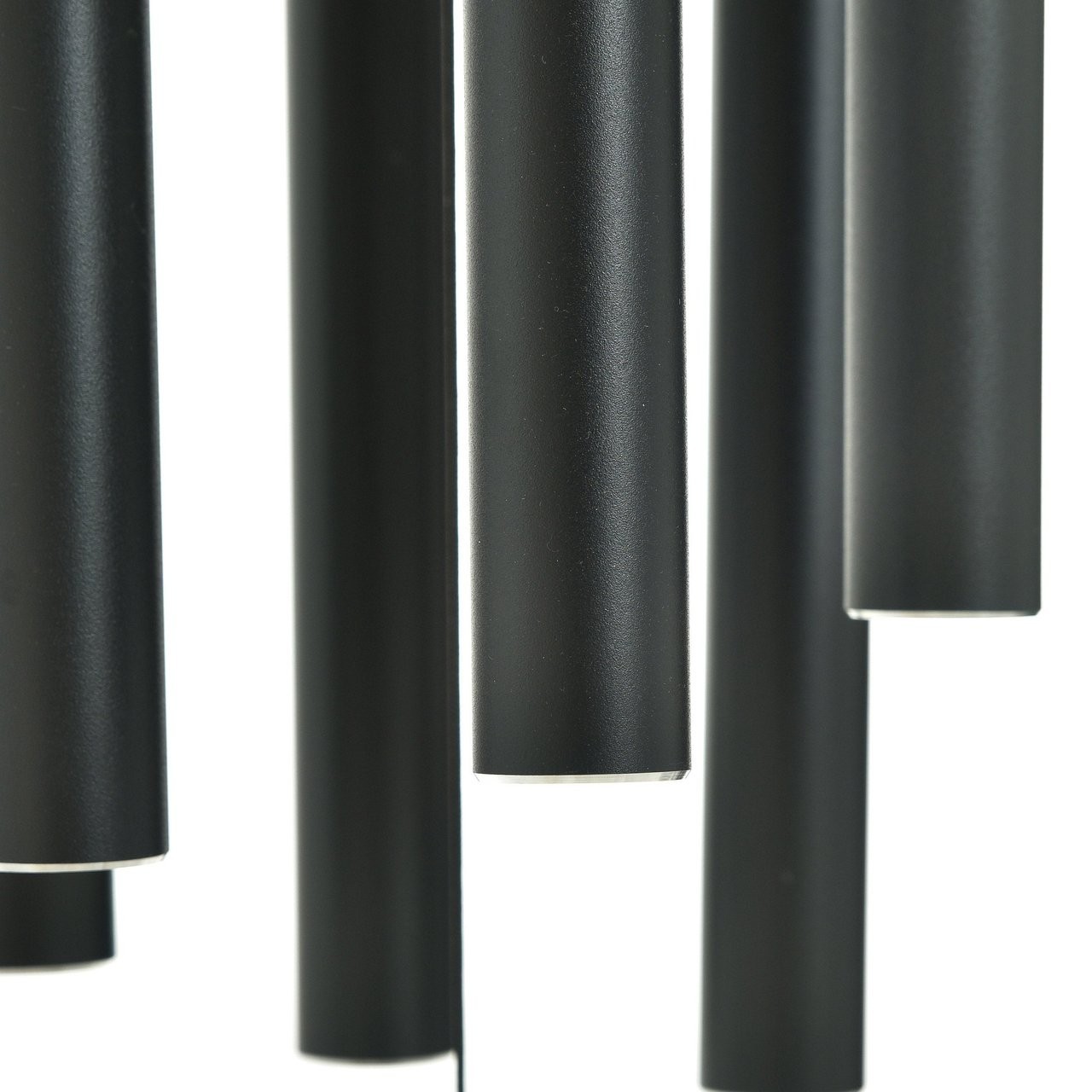 Stylecraft Large Double Wind Chimes Black Powder Coated Aluminum & Steel – NEW