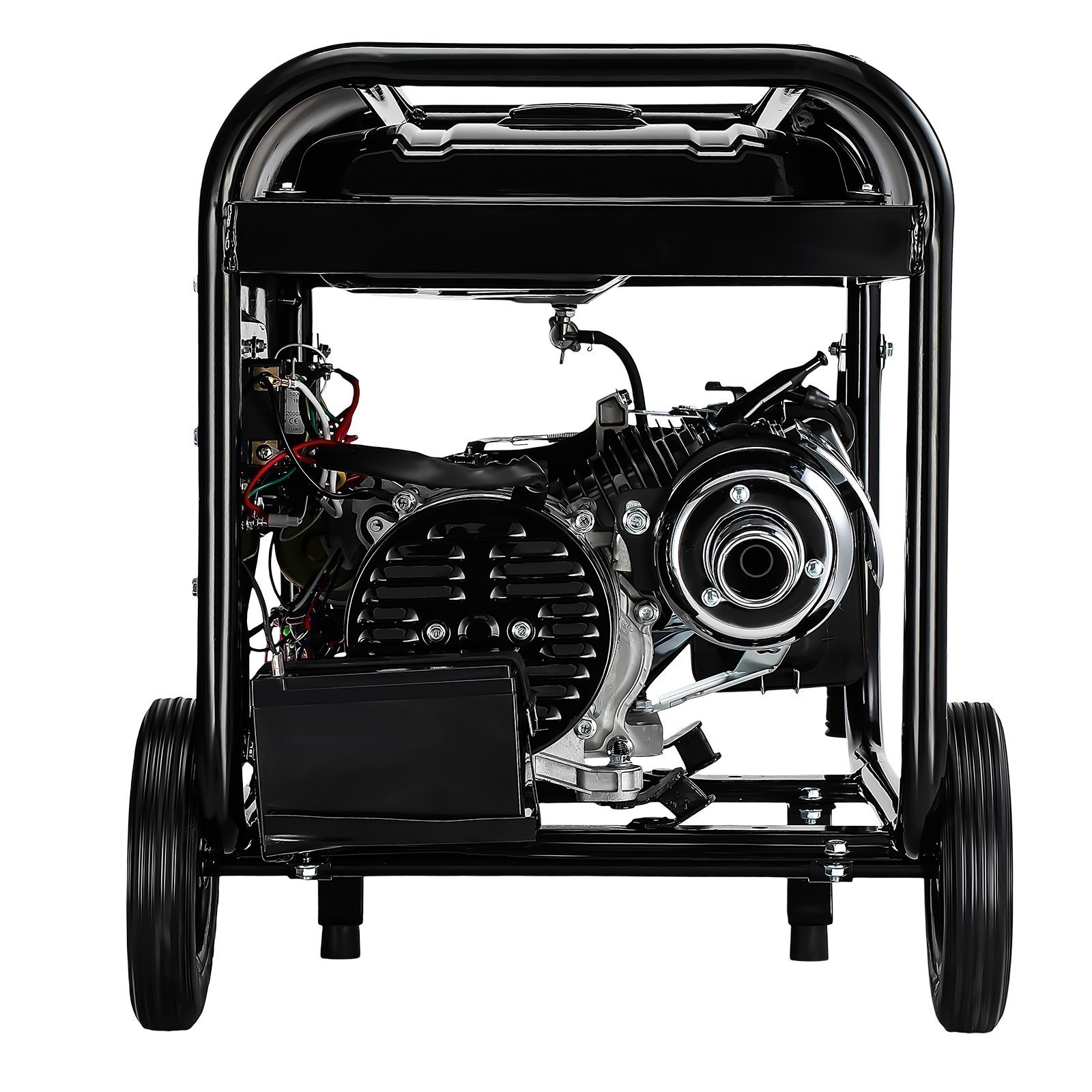 110V+220V Quiet Inverter Generator 5000W 274cc Gasoline Power Electric Start