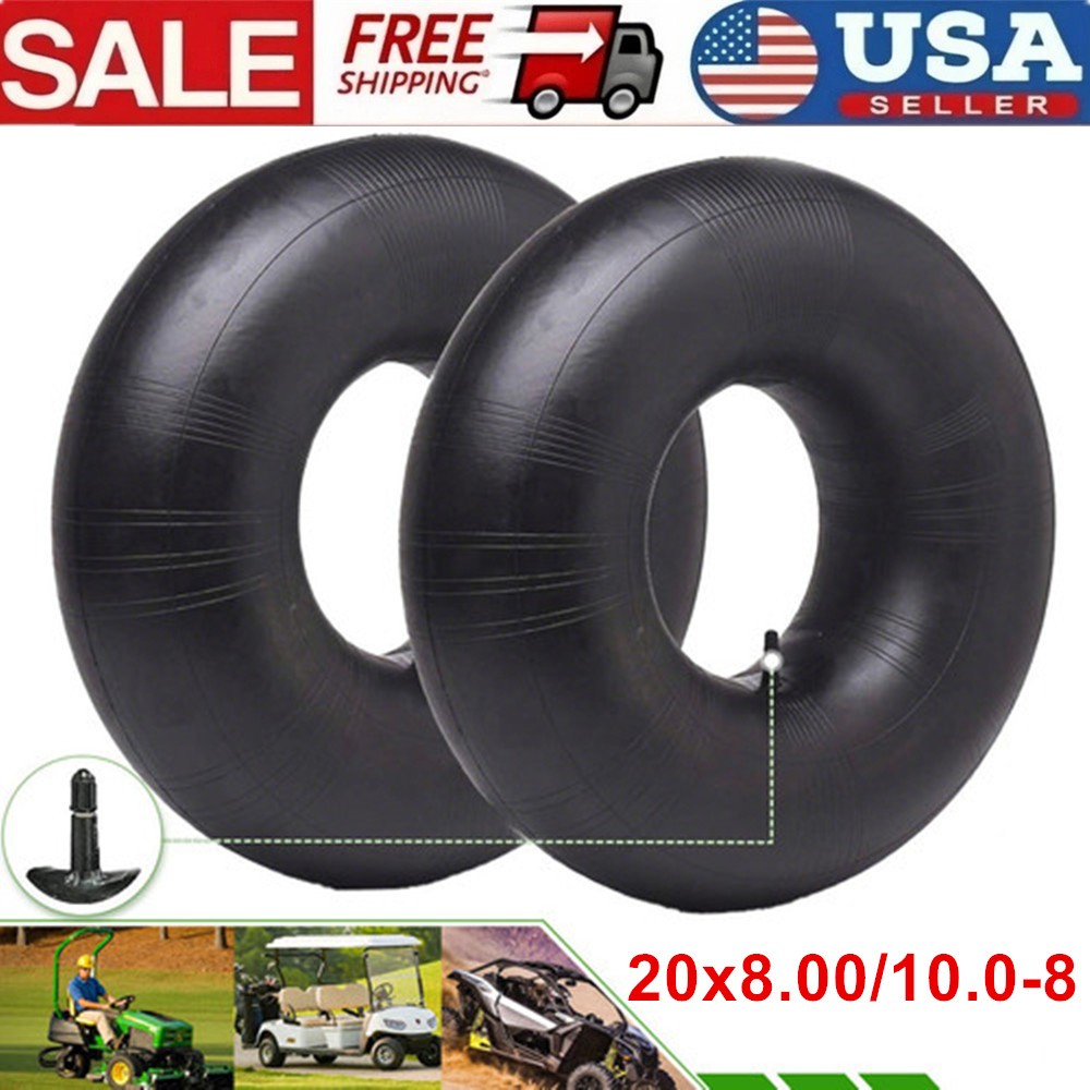 20×8.00-8 20×8-8 20×10.00-8 20×10-8 Inner Tube Riding Lawn Mower ATV TR13 2PCS