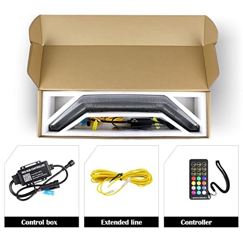 with Chasing Color,Remote&Bluetooth Control LED RZR PRO Front Accent Light