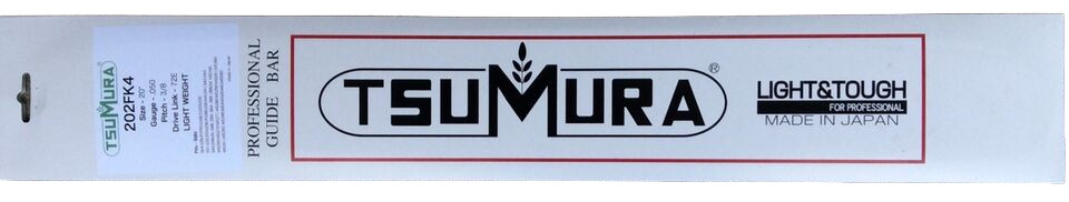 20″ TsuMura LIGHT WEIGHT Guide Bar 3/8-050-72DL Stihl 044 MS360 MS461 200RNDD025