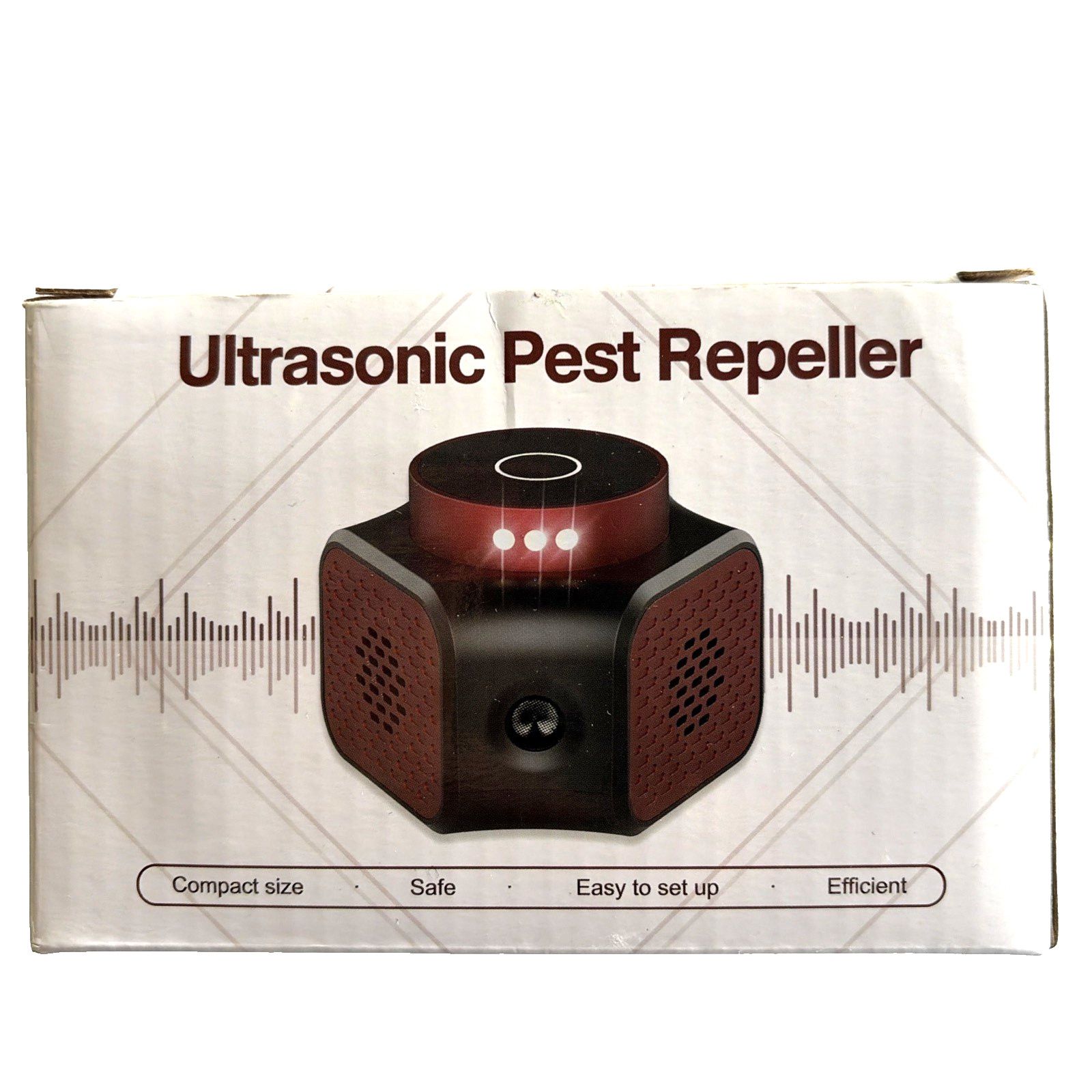 Ultrasonic Plug-In Pest Repeller Electric Indoor 4 in 1 Strobe Lights squirrel
