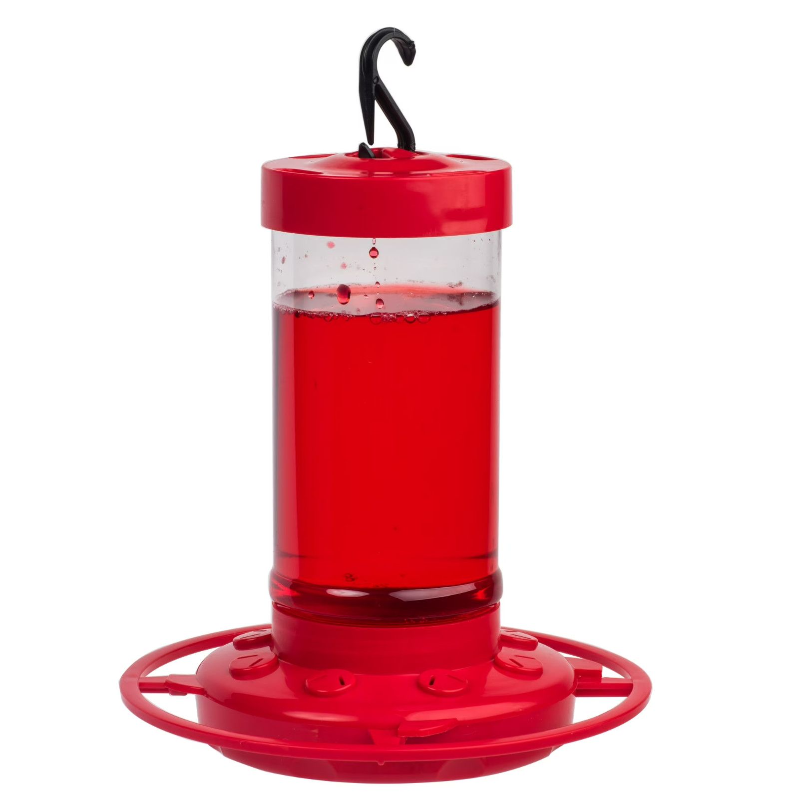 (2 pack) First Nature Hummingbird Feeder, 16 oz, Red, Plastic
