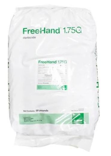 Freehand 1.75g Herbicide 50 Lbs Preemergence Controls Grasses Broadleaf Sedges”
