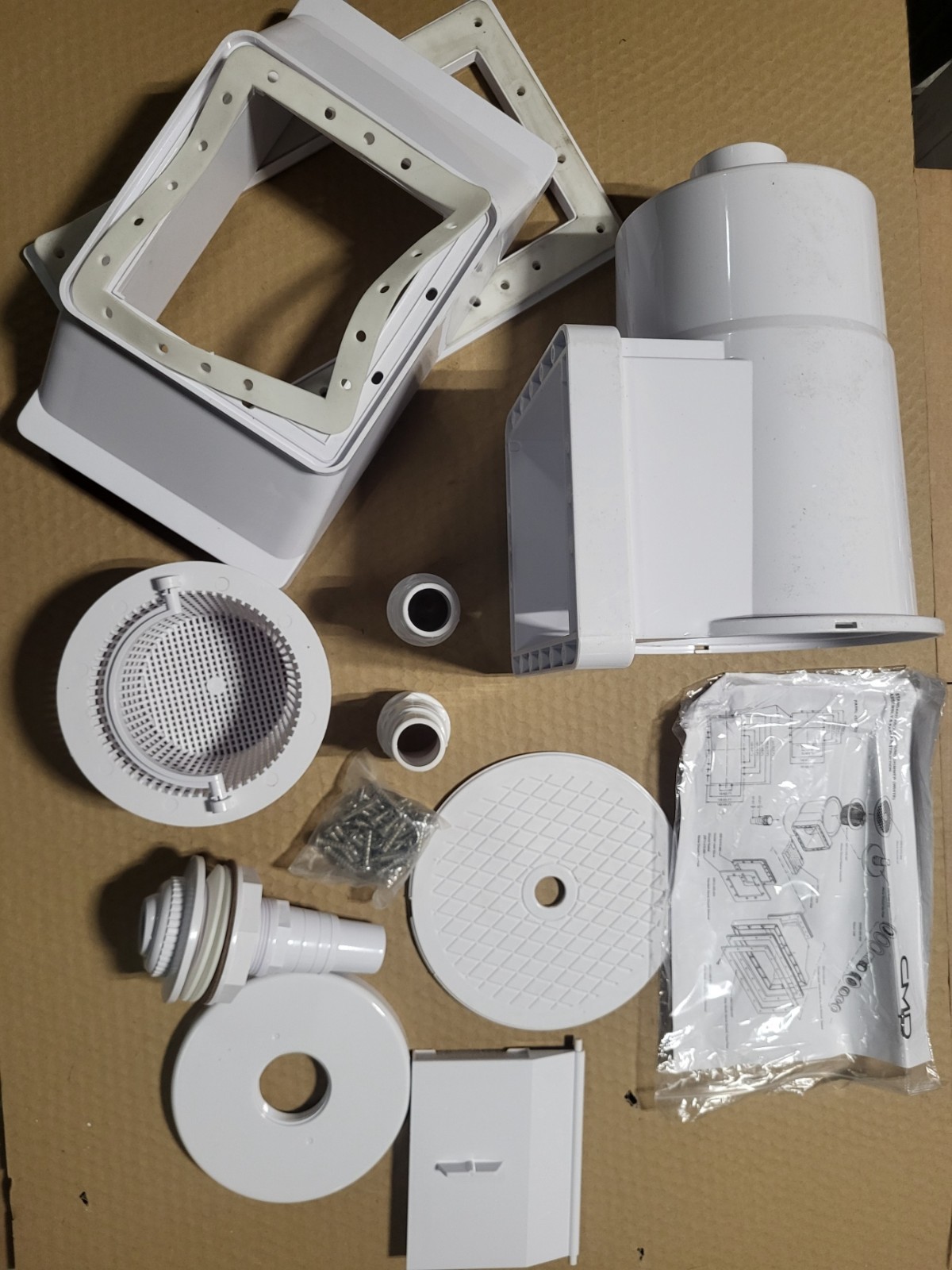 CMP 25511-000-900 Above Ground WM Skimmer Kit – White