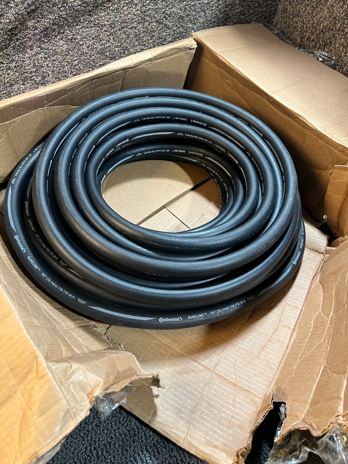Continental Sureline 150 PSI 0 05 06 20 A 55AX25 3/4 in Hose Inside Diameter