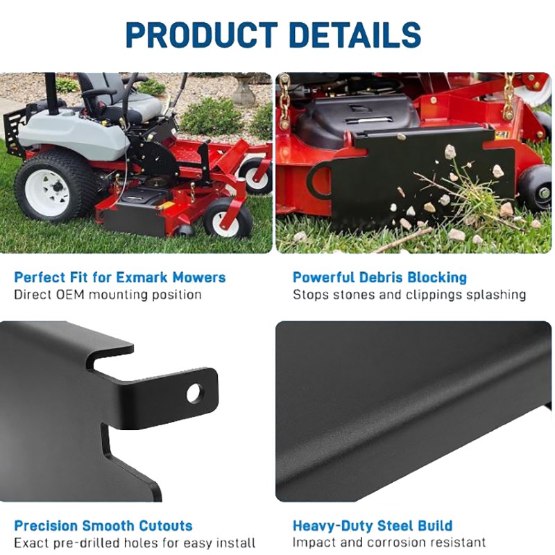 US Chute Blocker Plate Open Close For Exmark Radius E/S Series 48″ 52″ 60″ Mower