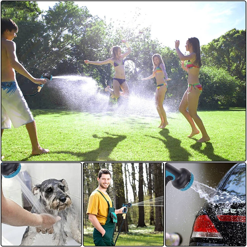 Lightweight Outdoor 3X Expandable Flexible Garden Water Hose 25/50/75/100/150ft